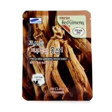 3w Fresh Red Ginseng Mask Sheet 23g