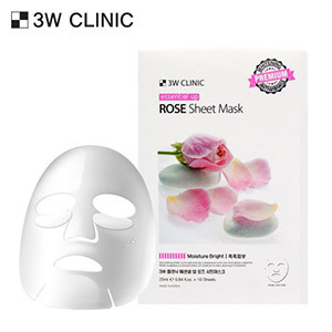 3w Clinic Essential up rose Sheet Mask 25ml