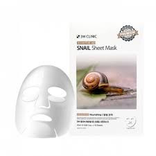 3w Clinic Essential up Snail Sheet Mask 25ml