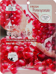 3w Clinic Fresh pomegrante Mask Sheet 23g