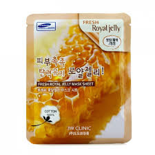 3w Clinic Fresh Royal Jelly Mask Sheet 23g