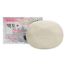 3w Clinic White Clay+Pearl Beauty Soap 102g
